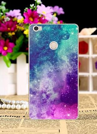 Оригинальный чехол бампер для xiaomi mi max с картинкой космос