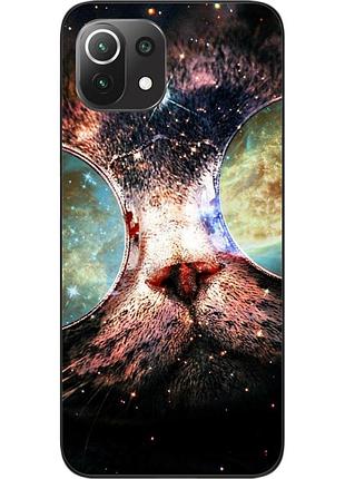 Оригінальний чохол для xiaomi mi 11 lite з картинкою космокот