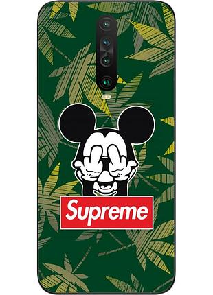 Силіконовий чохол для xiaomi redmi k30 з картинкою міккі supreme
