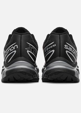 Salomon xt-6 gore-tex black/silver 2