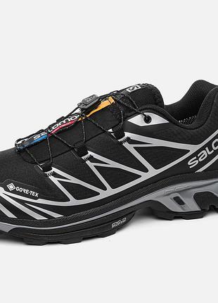 Salomon xt-6 gore-tex black/silver 3