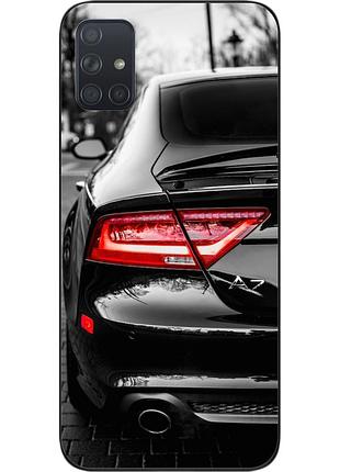 Чехол силиконовый для samsung a71 galaxy a715f с картинкой авто