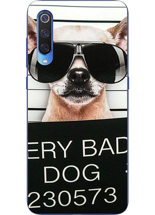 Силіконовий чохол для xiaomi mi 9 з картинкою bad dog