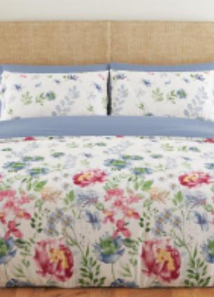 Большой яркий пододеяльник с цветочным принтом підковдра у великих квітах