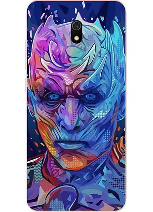 Бампер силіконовий чохол для xiaomi redmi 8a з картинкою король ночі