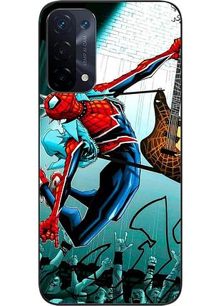 Силиконовый чехол epik для oppo a54 5g с картинкой паук-панк