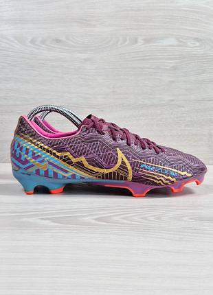 Футбольные бутсы шиповки nike air zoom mercurial vapor 15 academy mbappe, размер 42.5