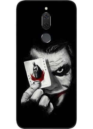 Силіконовий чохол для huawei mate 10 lite з картинкою джокер з картою