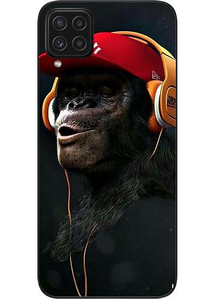 Оригинальный чехол для samsung a22 galaxy a225f с картинкой шимпанзе