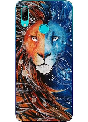 Силіконовий чохол з малюнком для huawei p smart 2019 казковий лев