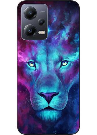 Силиконовый чехол для xiaomi redmi note 12 5g с картинкой космолев