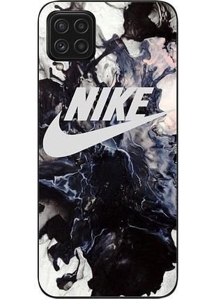 Силиконовый чехол для samsung m32 galaxy m325f с картинкой nike