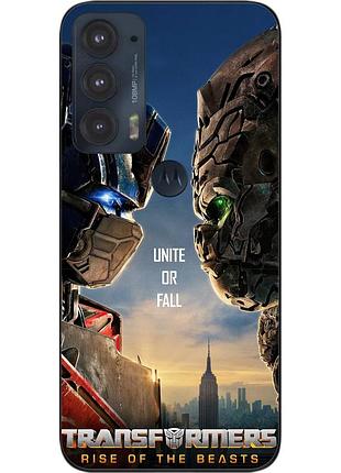 Силиконовый чехол epik для motorola edge 20 с картинкой трансформеры звероботы