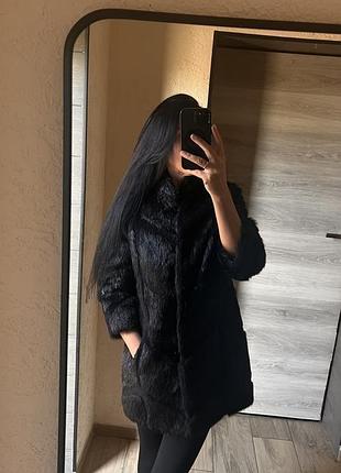 Шуба  натуральна норка. 3