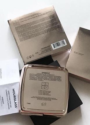 🌹палетка рум’яна - хайлайтер hourglass ambient lighting palette румяна / світловідбиваючий ефект / природний сяючий фініш / шовковиста текстура 4