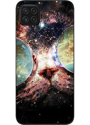 Оригінальний чохол для samsung m32 galaxy m325f з картинкою космокот