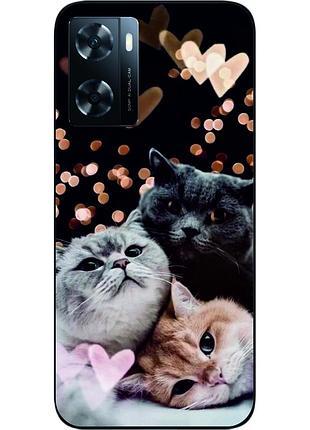 Силіконовий чохол для oppo a57s з картинкою