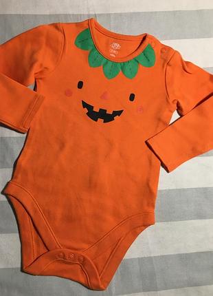 Боді на halloween 12-18 міс. хелловін