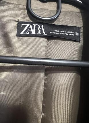 Блейзер , піджак zara , хакі 4