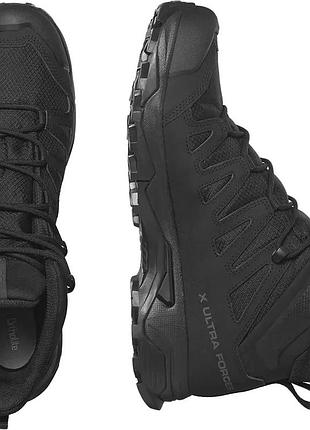 Тактические ботинки salomon x ultra forces mid gtx black 44.5