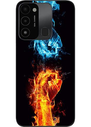 Силіконовий чохол для tecno spark 8c з картинкою