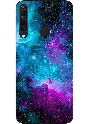 Силіконовий чохол з картинкою для huawei y6p космос