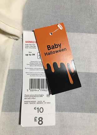 Боді на halloween 1 міс. хелловін 3