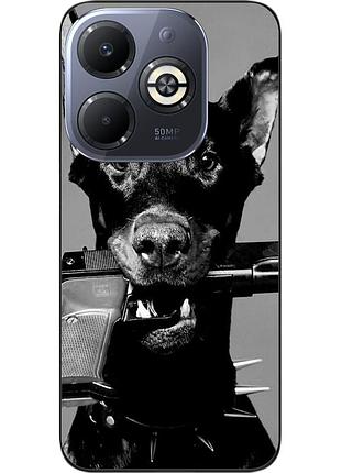 Силиконовый чехол epik для infinix smart 8 plus (x6526) с картинкой пес