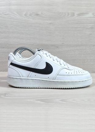 Женские белые повседневные кроссовки nike court vision low next nature оригинал, размер 39