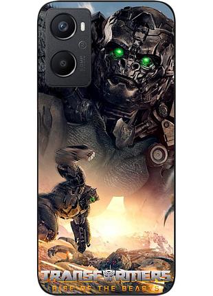 Силиконовый чехол epik для oppo a96 4g с картинкой эйплинк трансформеры звероботы