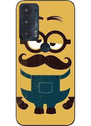 Силіконовий чохол epik для motorola edge 20 з картинкою міньйон