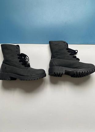Жіноче зимове взуття високе us polo assn чорний колір