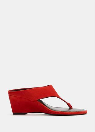 Босоніжки шкіряні zara 38 2