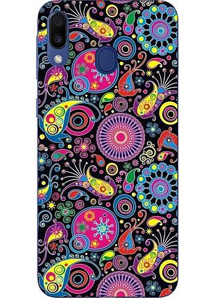 Силиконовый чехол для samsung galaxy a30 2019 a305f с картинкой узоры