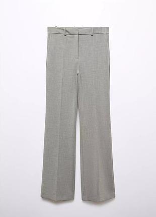 Штани широкі wide leg mango 4
