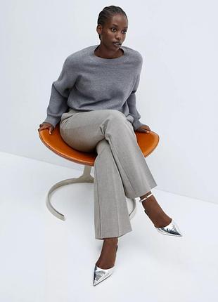 Штани широкі wide leg mango 7