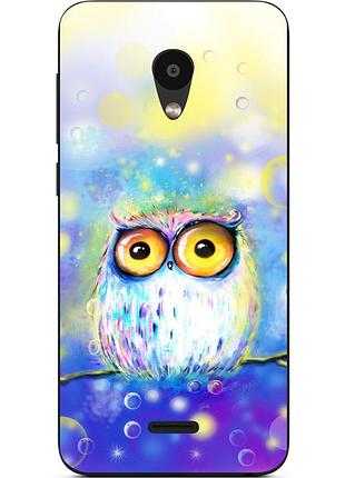Силіконовий чохол для meizu c9 з картинкою сова