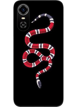 Силіконовий чохол для zte blade a31 plus з картинкою змія