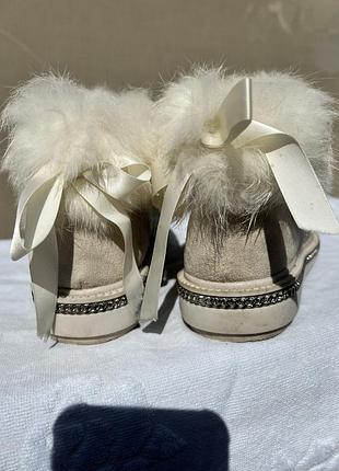 Угги ugg натуральные с стразами 4