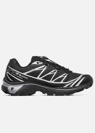 Salomon xt-6 gore-tex black/silver 4