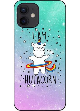Силіконовий чохол для iphone 12 mini з картинкою єдиноріг