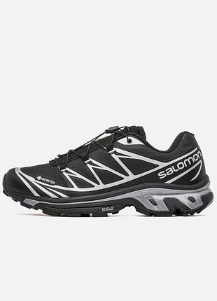 Salomon xt-6 gore-tex black/silver