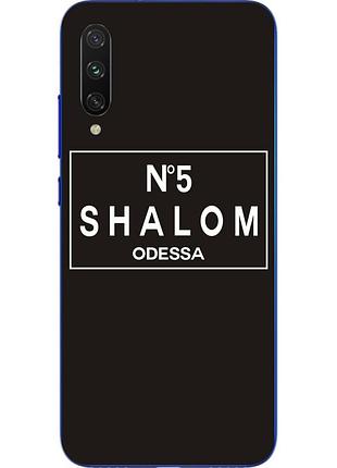 Антибрендовый силиконовый чехол для xiaomi mi a3 lite с картинкой shalom №5 odessa