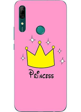 Бампер силіконовий чохол для huawei p smart z з картинкою принцеса