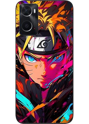 Силіконовий чохол epik для oppo a76 з картинкою яскравий наруто