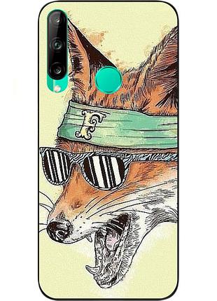 Оригинальный чехол для huawei p40 lite e с картинкой лис