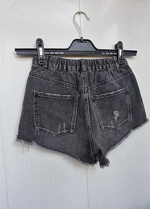 Короткие джинсовые шорты zara 2