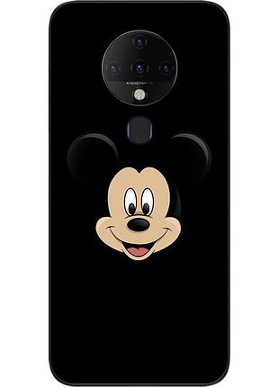 Силиконовый чехол для tecno spark 6 с картинкой микки