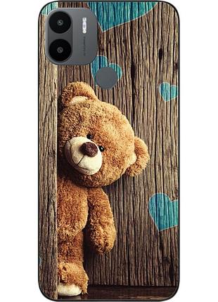 Бампер силіконовий чохол epik для xiaomi redmi a2 plus з картинкою ведмедик