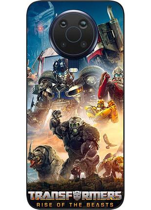 Силиконовый чехол epik для nokia g20 / g10 с картинкой трансформеры